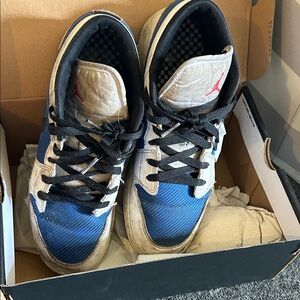 Jordan Kids Sneakers Blue and Black